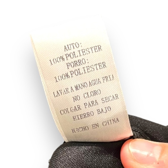 Sadie + Sage | Black + Gold Floral Maxi Dress | Deep V | Size Small - Picture 8 of 10